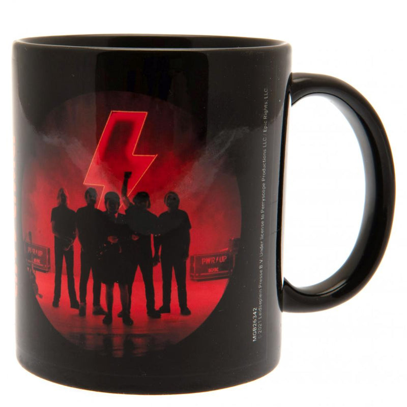 AC/DC Mug, side angle