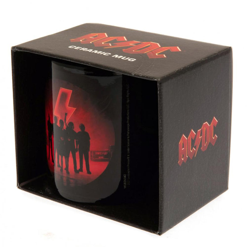AC/DC Mug, close-up detail