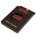 AC/DC Pin Badge, alternate view