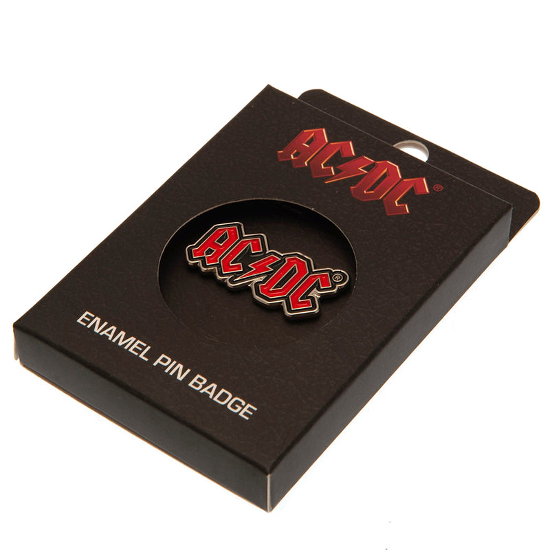 AC/DC Pin Badge, alternate view