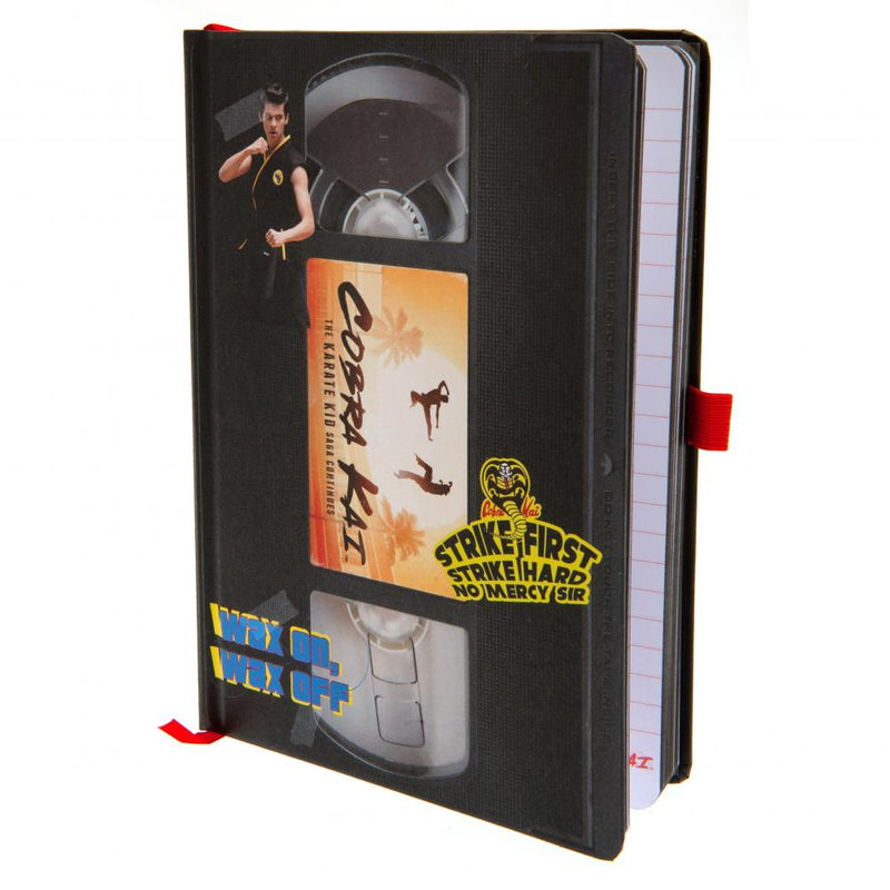 Cobra Kai Premium Notebook VHS collectible from Infinity Collectibles 2026
