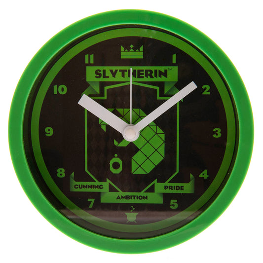 Harry Potter Desktop Clock Slytherin, alternate view
