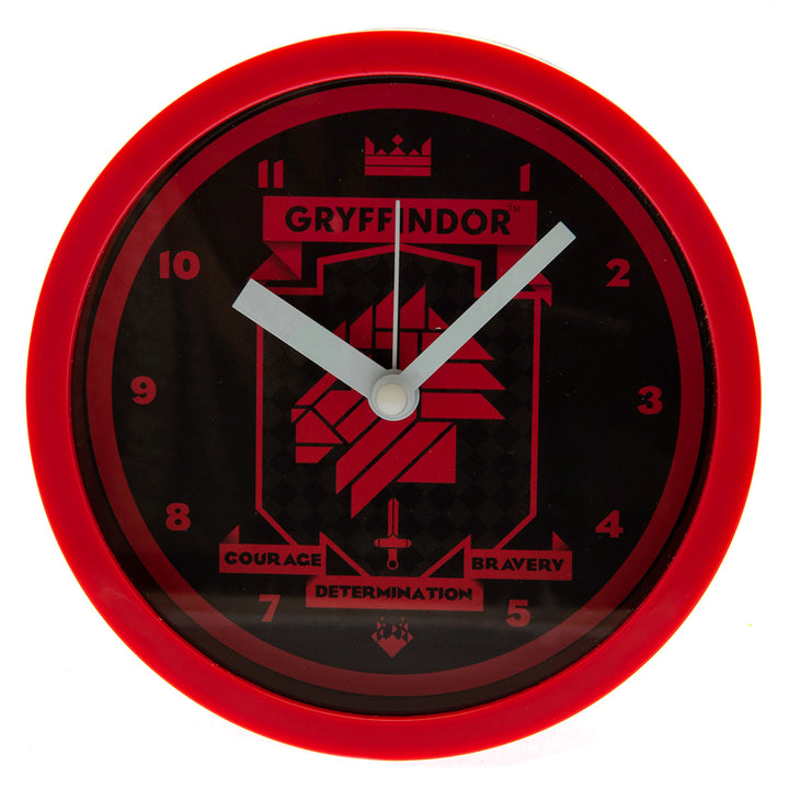 Harry Potter Desktop Clock Gryffindor