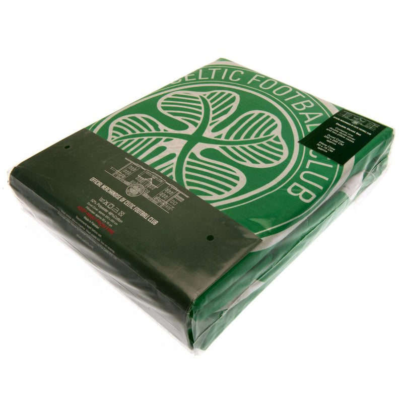Celtic FC Pulse Double Duvet Set, side angle
