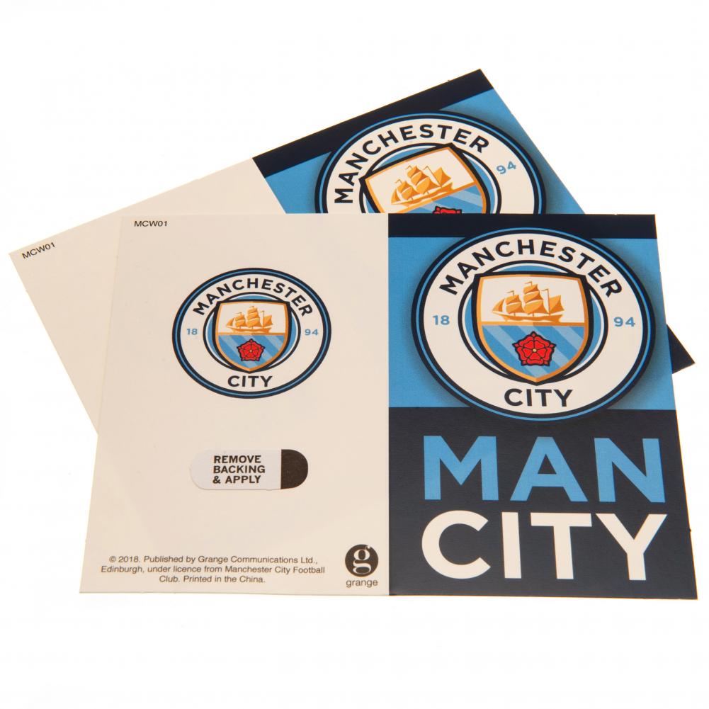 Manchester City FC Crest Gift Wrap