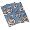 Manchester City FC Crest Gift Wrap, side angle
