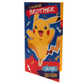 Pokemon Birthday Card Brother, alternate view