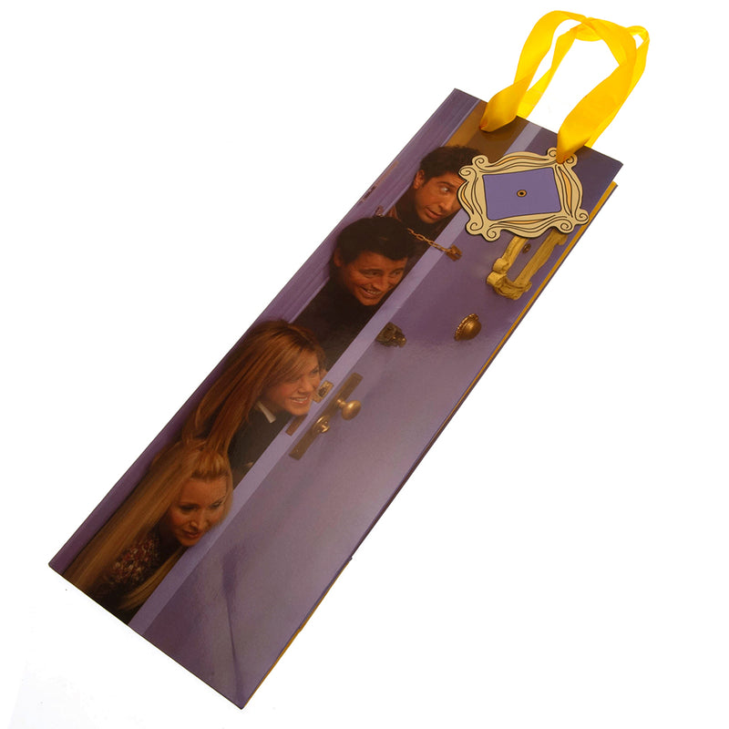 Friends Bottle Gift Bag, side angle