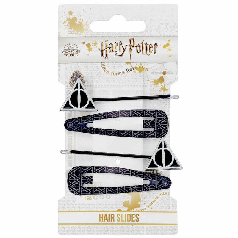 Harry Potter Hair Clips Deathly Hallows, alternate view