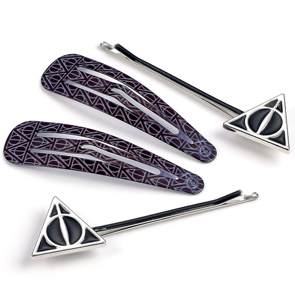 Harry Potter Hair Clips Deathly Hallows