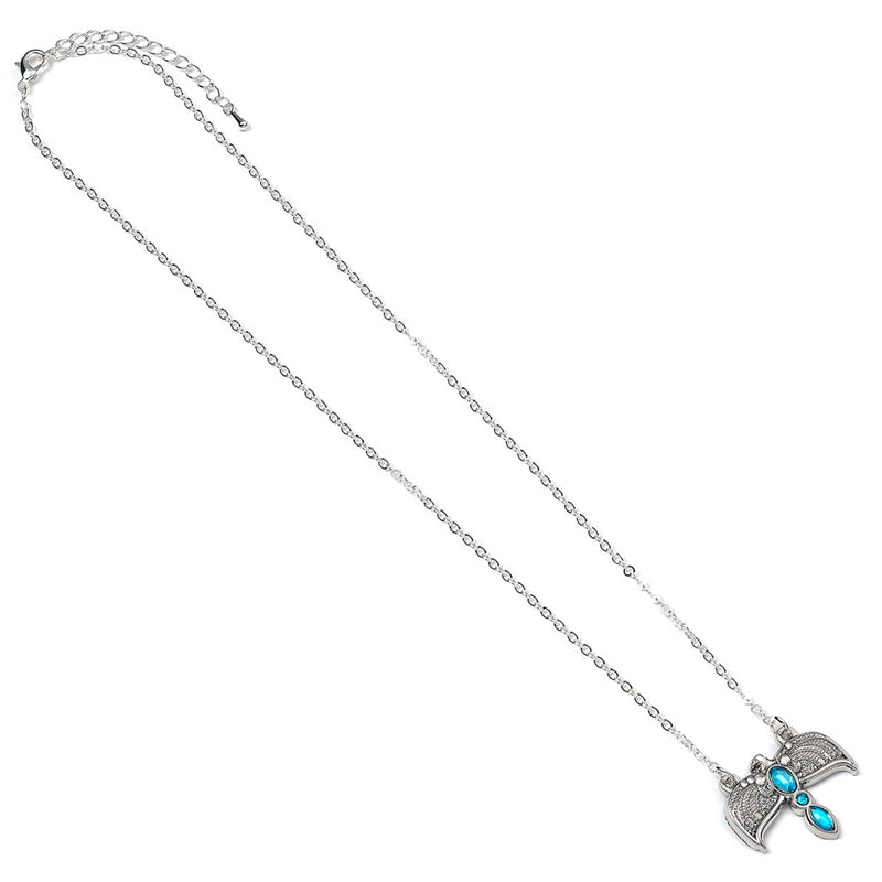 Harry Potter Silver Plated Diadem Necklace, side angle