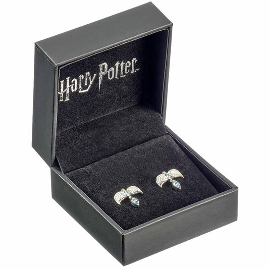 Harry Potter Sterling Silver Diadem Crystal Stud Earrings, alternate view