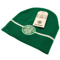 Celtic FC Stripe Beanie, side angle
