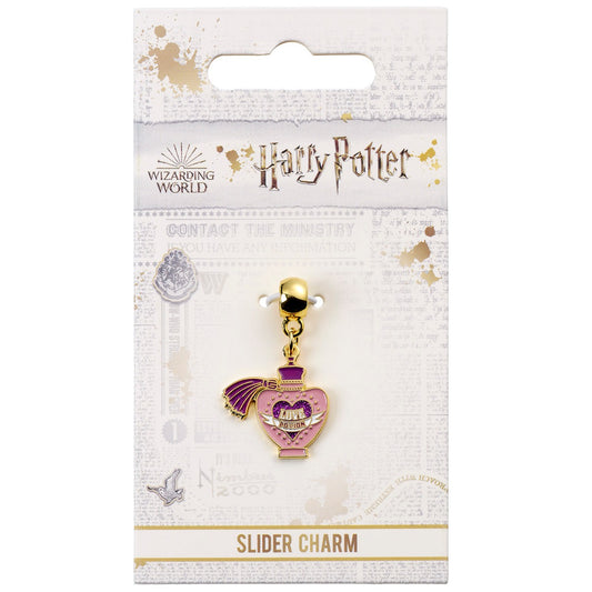 Harry Potter Gold Plated Love Potion Charm, alternate view