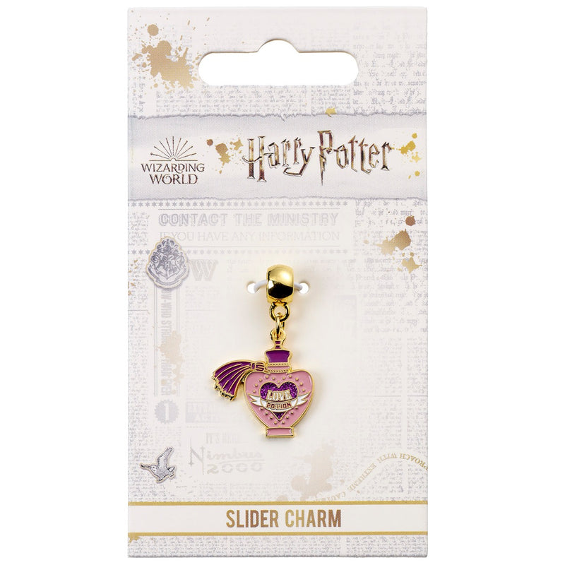 Harry Potter Gold Plated Love Potion Charm, alternate view
