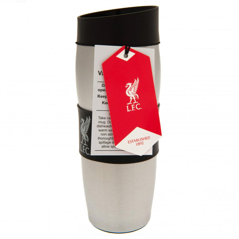 Liverpool FC Thermal Mug, side angle