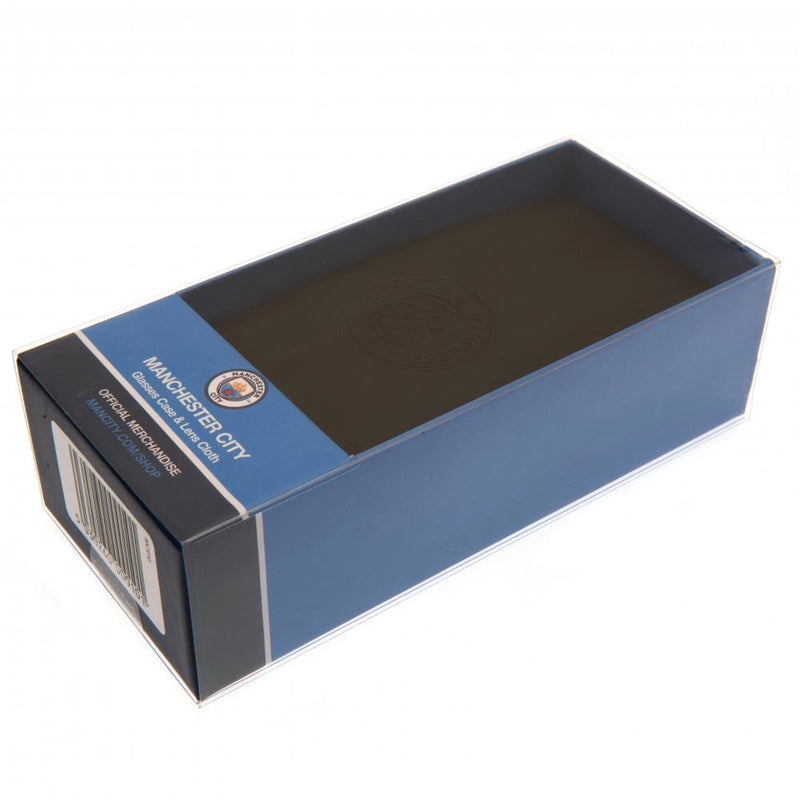Manchester City FC Glasses Case, side angle