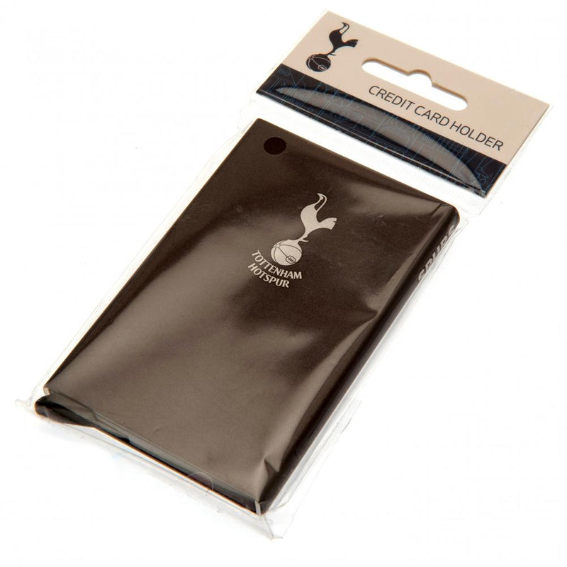 Tottenham Hotspur FC rfid Aluminium Card Case, side angle