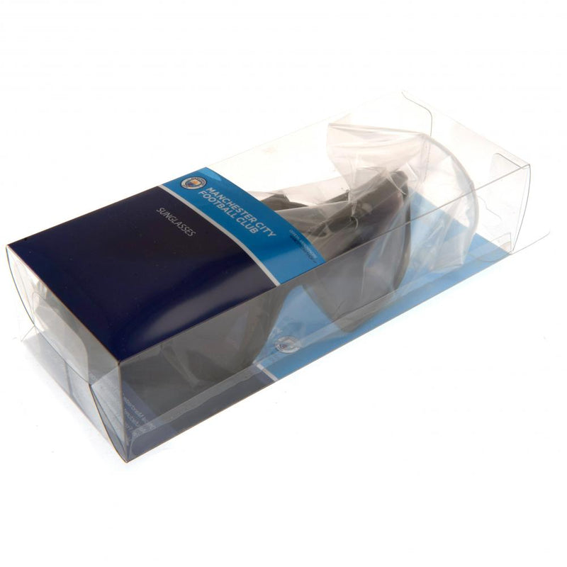 Manchester City FC Sunglasses Adult Sports Wrap, rear view