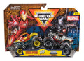 Monster Jam 1:64 Marvel Die Cast 2 Pack collectible from Abgee