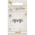 Harry Potter Silver Plated Diadem Stud Earrings, alternate view