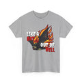'Like a Bat Out of Hell' Men's T-Shirt, in display