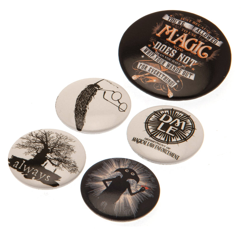 Harry Potter Magic Button Badge Set, alternate view