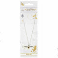 Harry Potter Silver Plated Golden Snitch Necklace, close-up detail