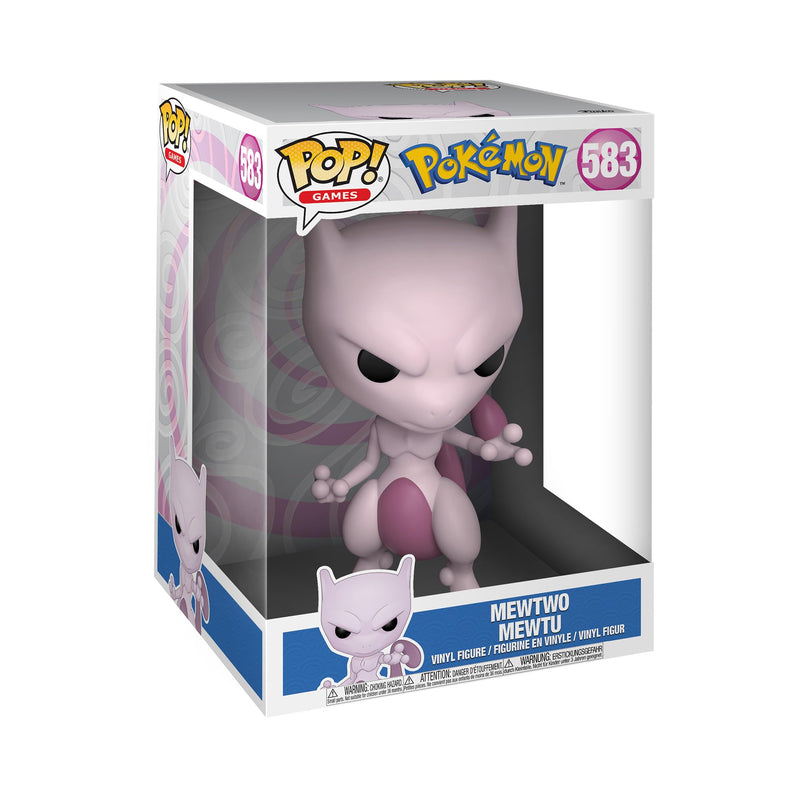 Jumbo - Pokemon - 10" Mewtwo Funko Pop! Vinyl Figure