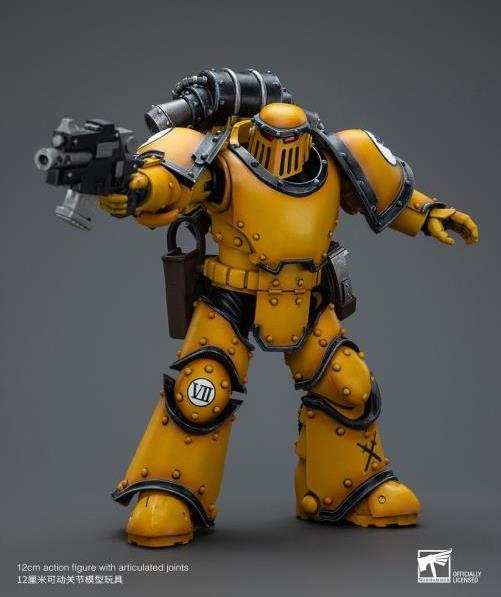 Warhammer 40k Imperial Fists Legion MkIII Tactical Squad Legionary with Bolter 1/18 Scale Figure