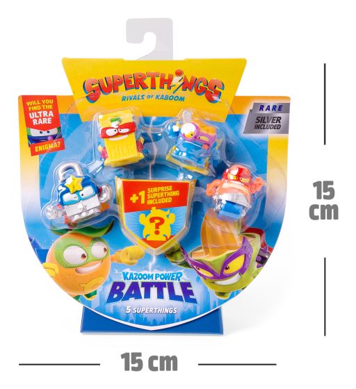Superthings - Kazoom Power Battle - 5 Pack
