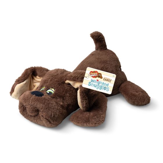 Pound Puppies Weighted Snuggles Brown (Tray)