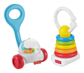 Fisher Price Newborn Classic 2 Pack, Baby Rattle & Sensory Activity