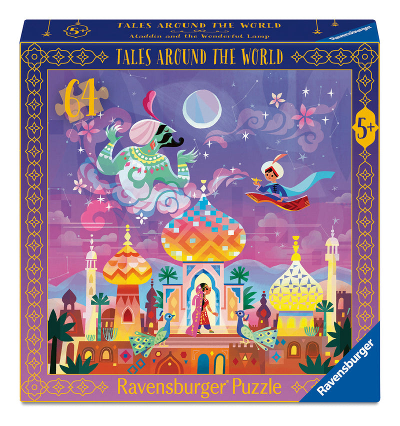 Aladdin and the Wonderful Lamp 64 Piece Square Jigsaw Puzzle