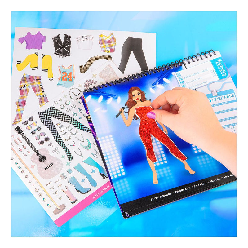 Fashion Angels Live! Concert Sketch & Sticker Stylist - Image