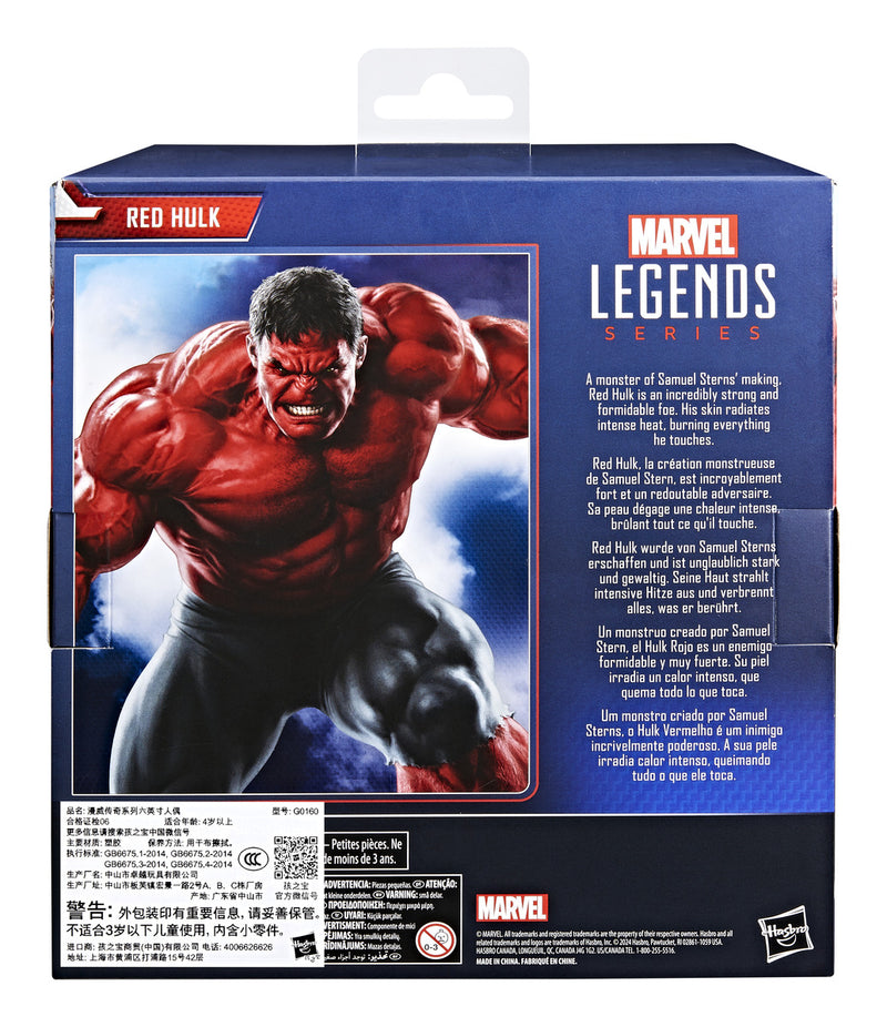 Marvel Legends Series Red Hulk (Case of 3)