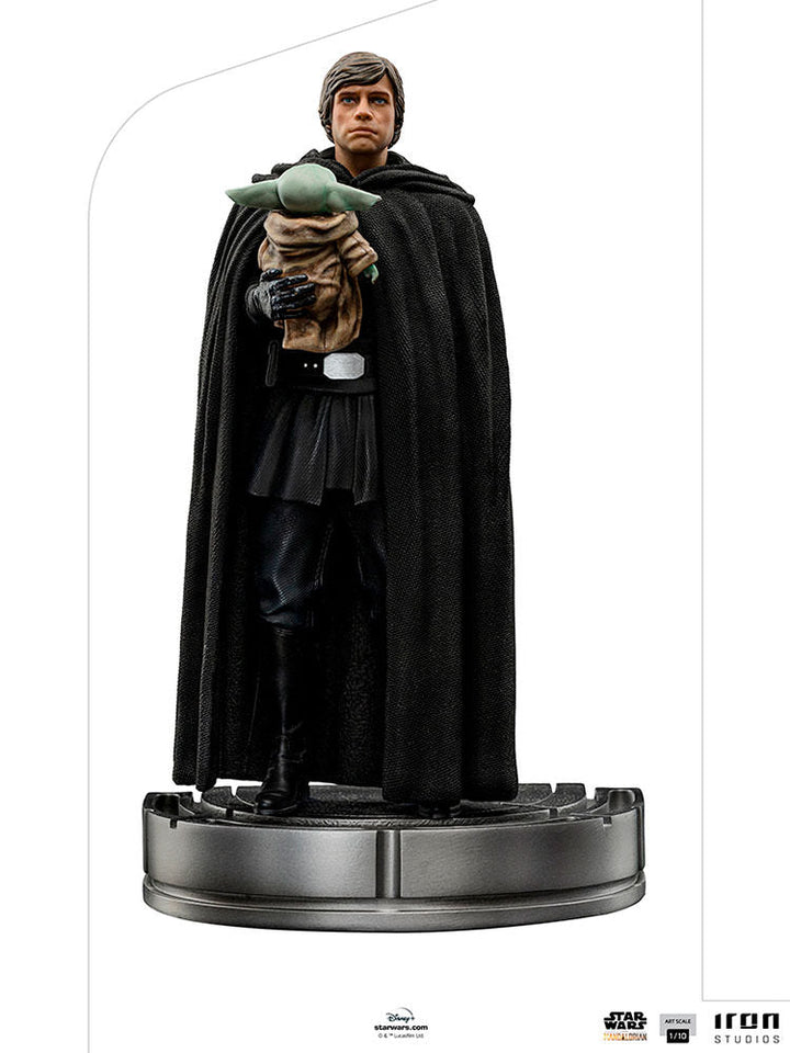 Iron Studios Luke Skywalker & Grogu The Mandalorian 1/10 Scale Figure