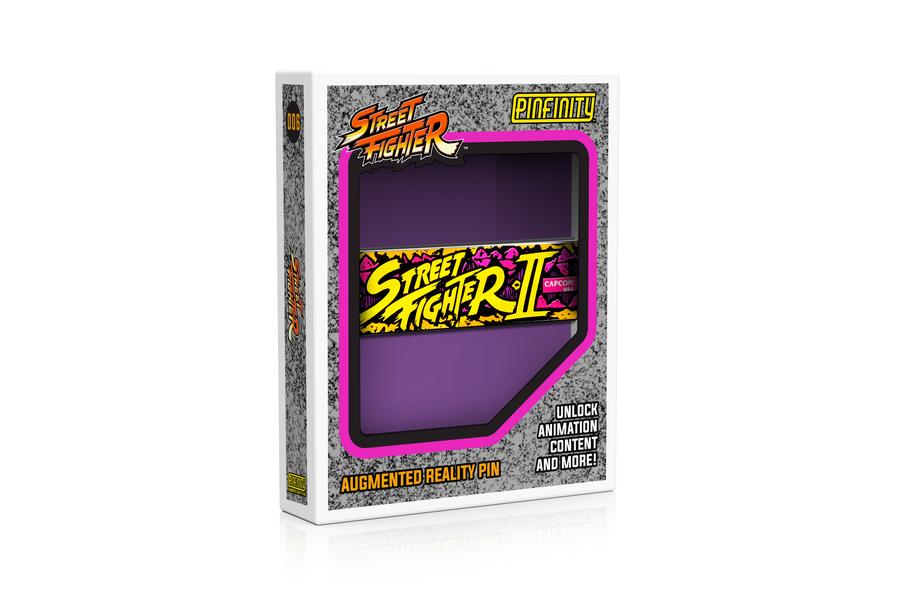 Pinfinity Street Fighter II Marquee Street Fighter AR Collectible Pin