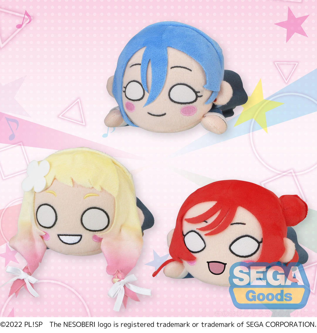 Love Live! Superstar!! Mei Yoneme Shiki Wakana Natsumi Onitsuka Love Live! Superstar!! NESOBERI Plush Winter Uniform Vol. 3