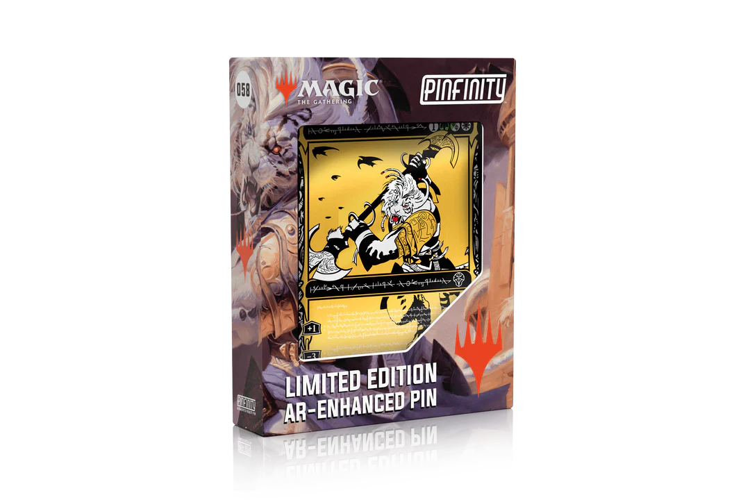 Pinfinity Ajani, Sleeper Agent Magic: The Gathering Dominaria United AR Blackout Pin