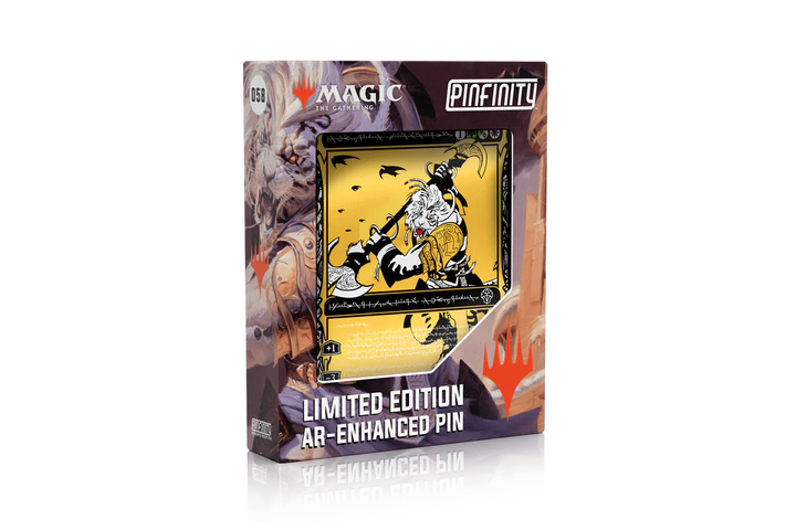 Pinfinity Ajani, Sleeper Agent Magic: The Gathering Dominaria United AR Blackout Pin
