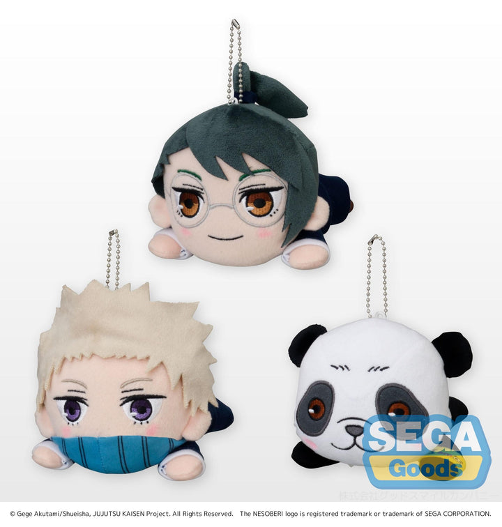 Jujutsu Kaisen – Maki Zen’in, Toge Inumaki & Panda – Jujutsu Kaisen 0: The Movie – NESOBERI MP Plush Vol. 2
