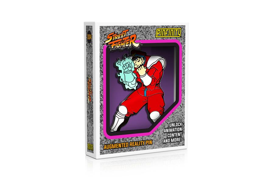 Pinfinity M. Bison Street Fighter AR Collectible Pin