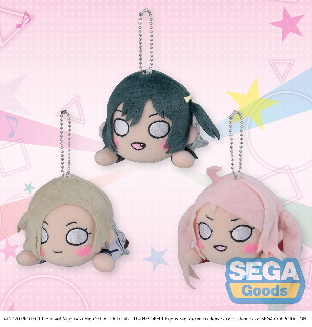 Nesoberi Shioriko Mifune Mia Taylor Zhong Lanzhu Nijigasaki High School Idol Club Winter Uniform Plush Vol. 4