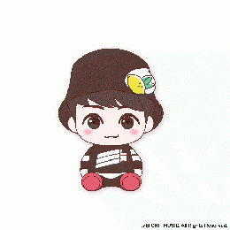 Jungkook TinyTAN Sweet Time Osuwari Plush Doll
