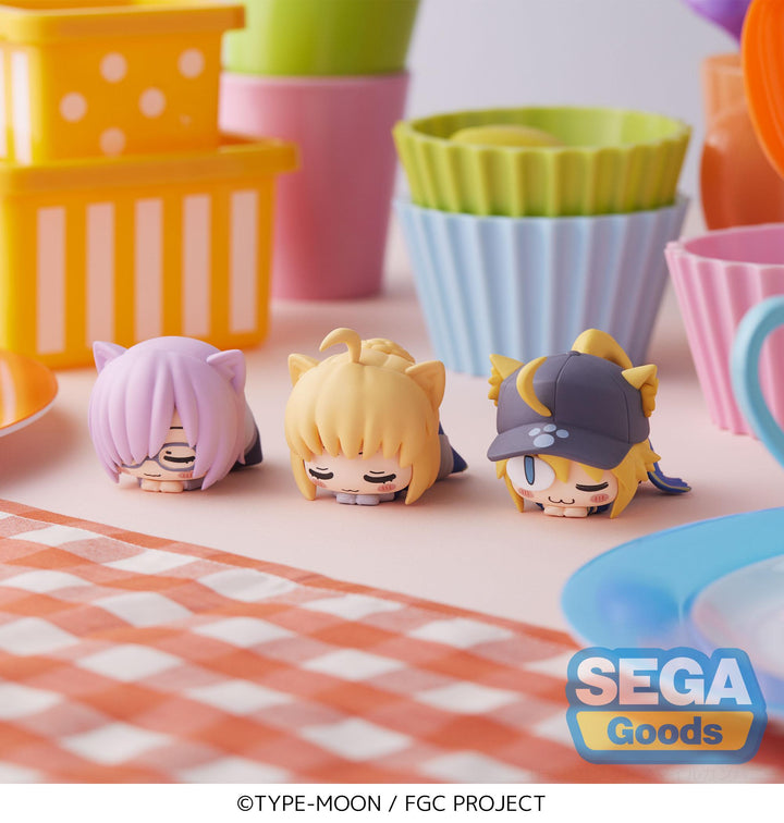 Ohiruneko Mash Kyrielight / Altria Pendragon / Mysterious Cat X Fate/Grand Carnival MP Mini Figure Set