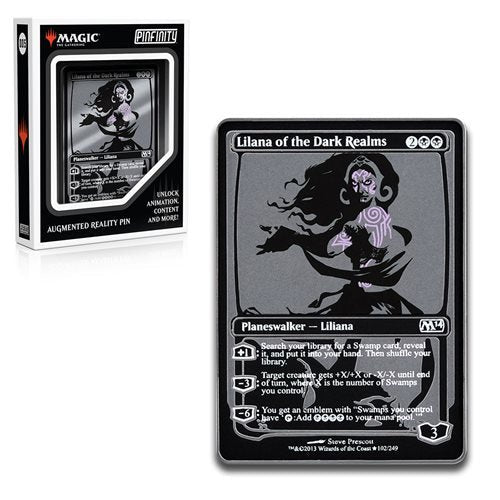 Pinfinity Liliana Magic The Gathering AR Pin