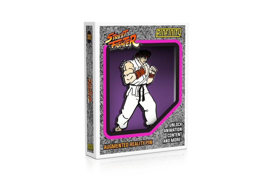Pinfinity Ryu Street Fighter AR Enamel Pin