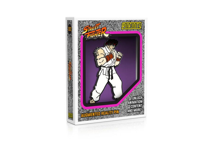 Pinfinity Ryu Street Fighter AR Enamel Pin