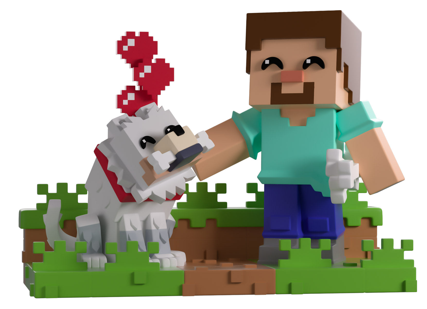 Youtooz Minecraft Taming a Wolf Vinyl Figure